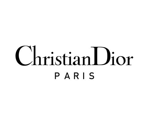 dior black logo|christian Dior paris logo.